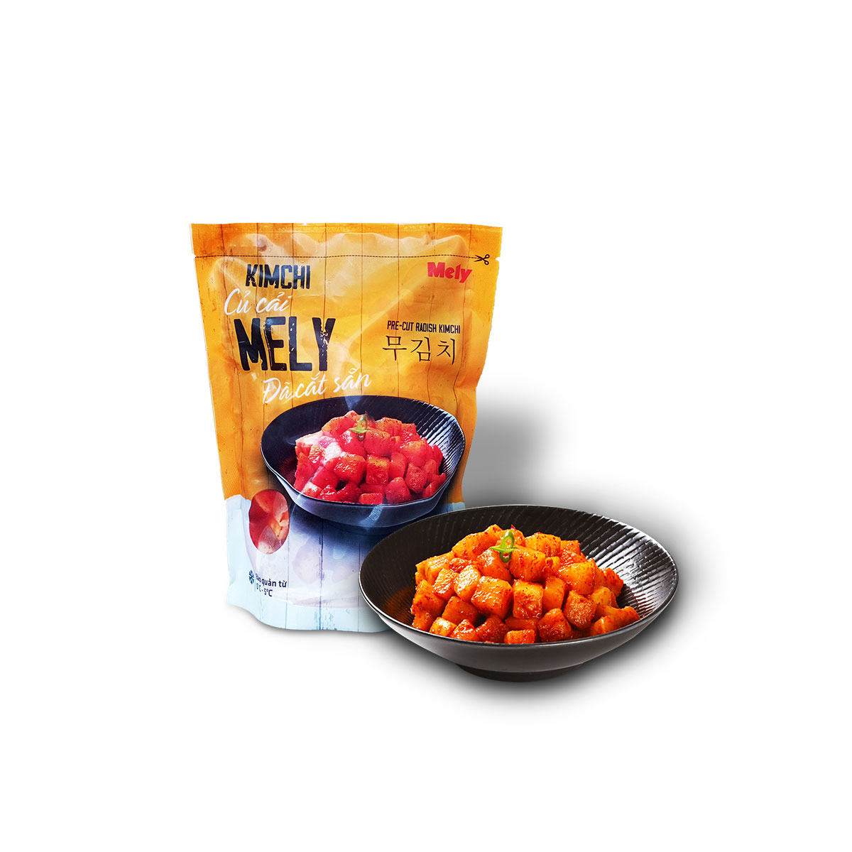 Kim chi củ cải Mely 500g