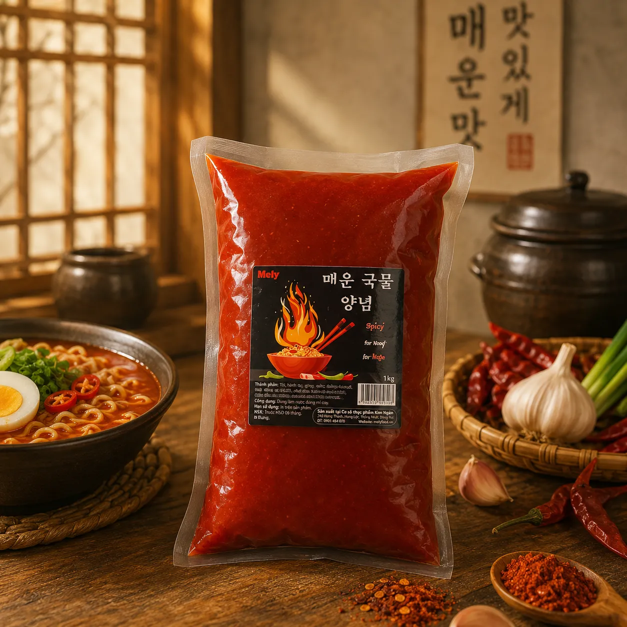 Sốt mì cay Hàn Quốc Mely