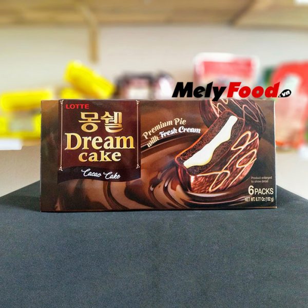 Bánh Dream Cake vị cacao Lotte Hàn Quốc